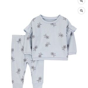 Carter's Child of Mine Baby Girl thermal Set, 2-Piece, Variety sizes (37)